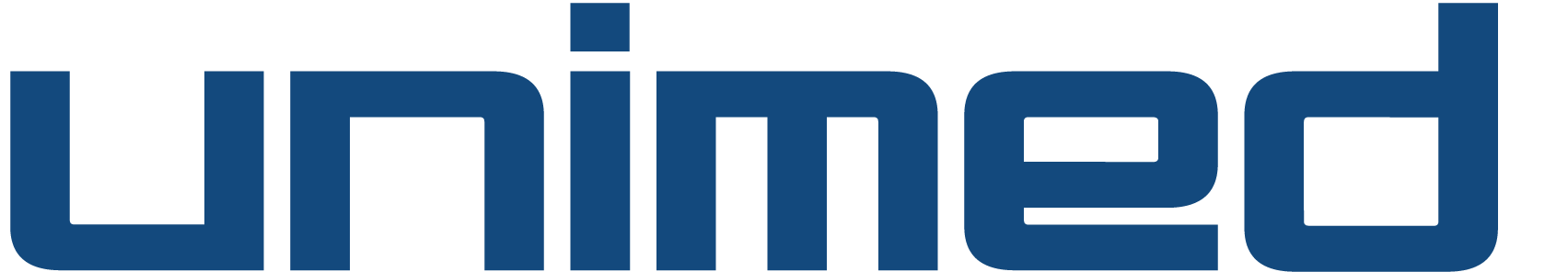 Unimed Logo blau